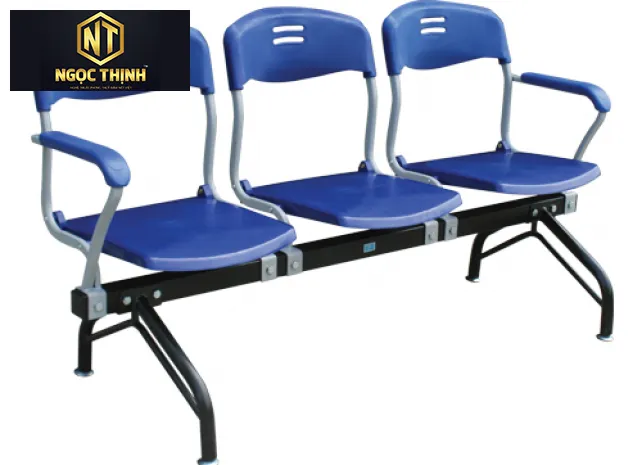 Ghế phòng chờ khung thép Hòa Phát PC14 Ghế phòng chờ khung thép Hòa Phát PC14